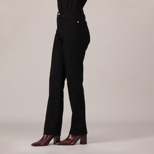 LEVI'S® WOMEN'S 501® ORIGINAL JEANS - MED INDIGO - WORN IN