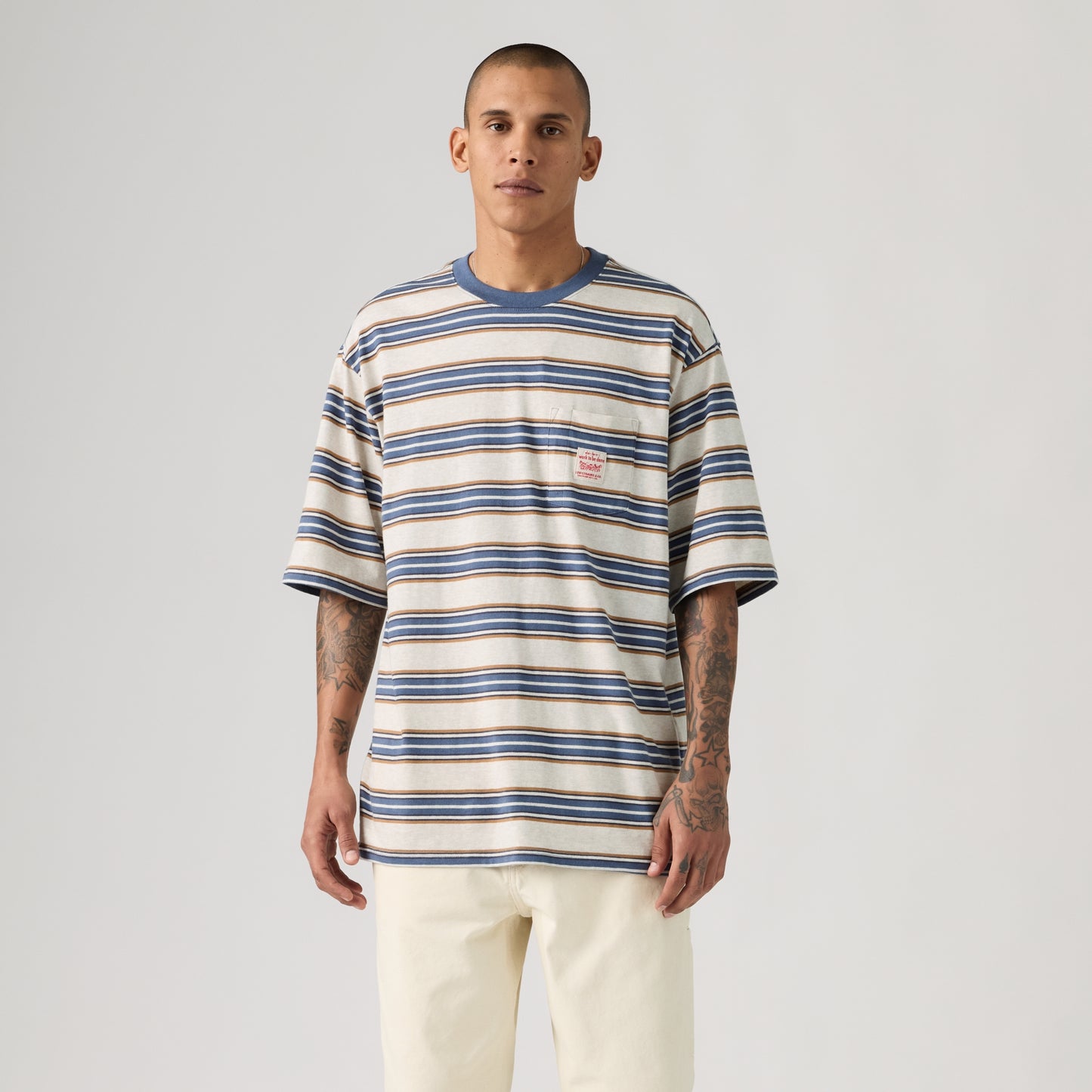 LEVI'S® MEN'S SHORT-SLEEVE WORKWEAR T-SHIRT - MULTI COLOUR