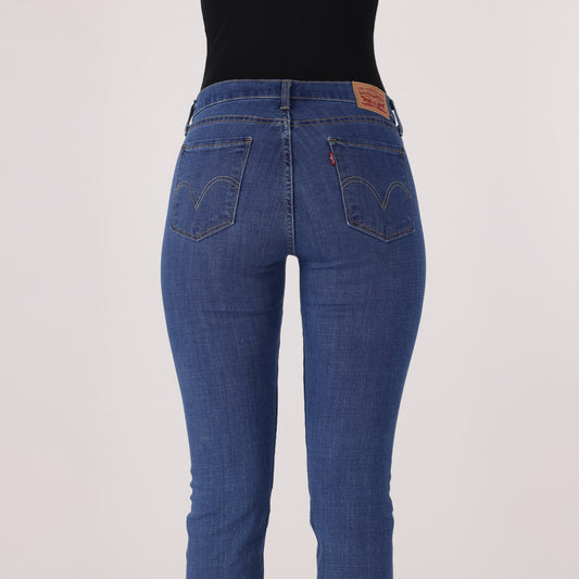 LEVI'S® WOMEN'S CURVY STRAIGHT - DARK WASH