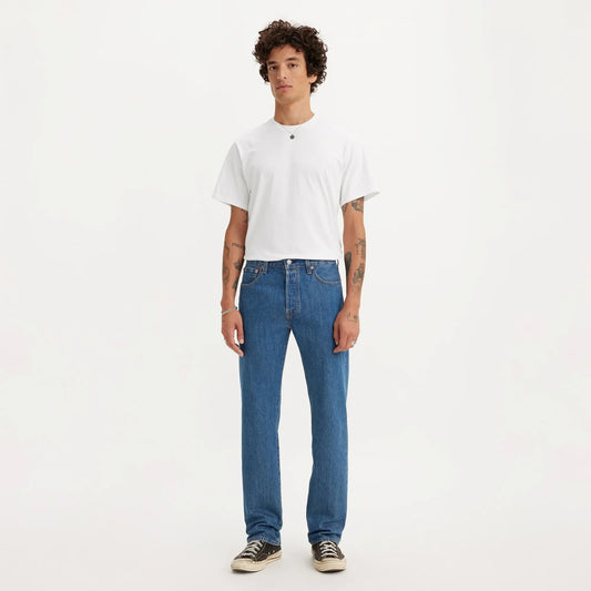 LEVI'S® MEN'S 501® ORIGINAL JEANS - MED INDIGO - FLAT FINISH