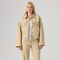 LEVI'S® WOMEN'S LOOSE CROP TRUCKER JACKET - NEUTRAL