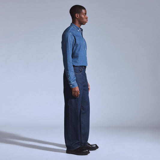 LEVI'S® BLUE TAB™ MEN'S MARKER LOOSE JEANS - MED INDIGO - WORN IN