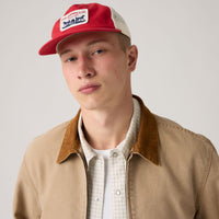 LEVI'S® MEN'S PRESIDIO TRUCKER CAP - REDS