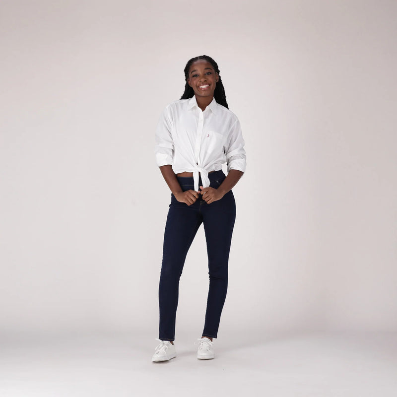 LEVI'S® WOMEN'S JEGGINGS - DARK INDIGO - FLAT FINISH