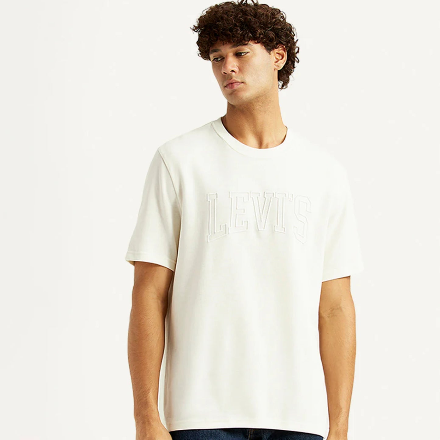 LEVI'S® MEN'S CREW NECK T-SHIRT - WHITE