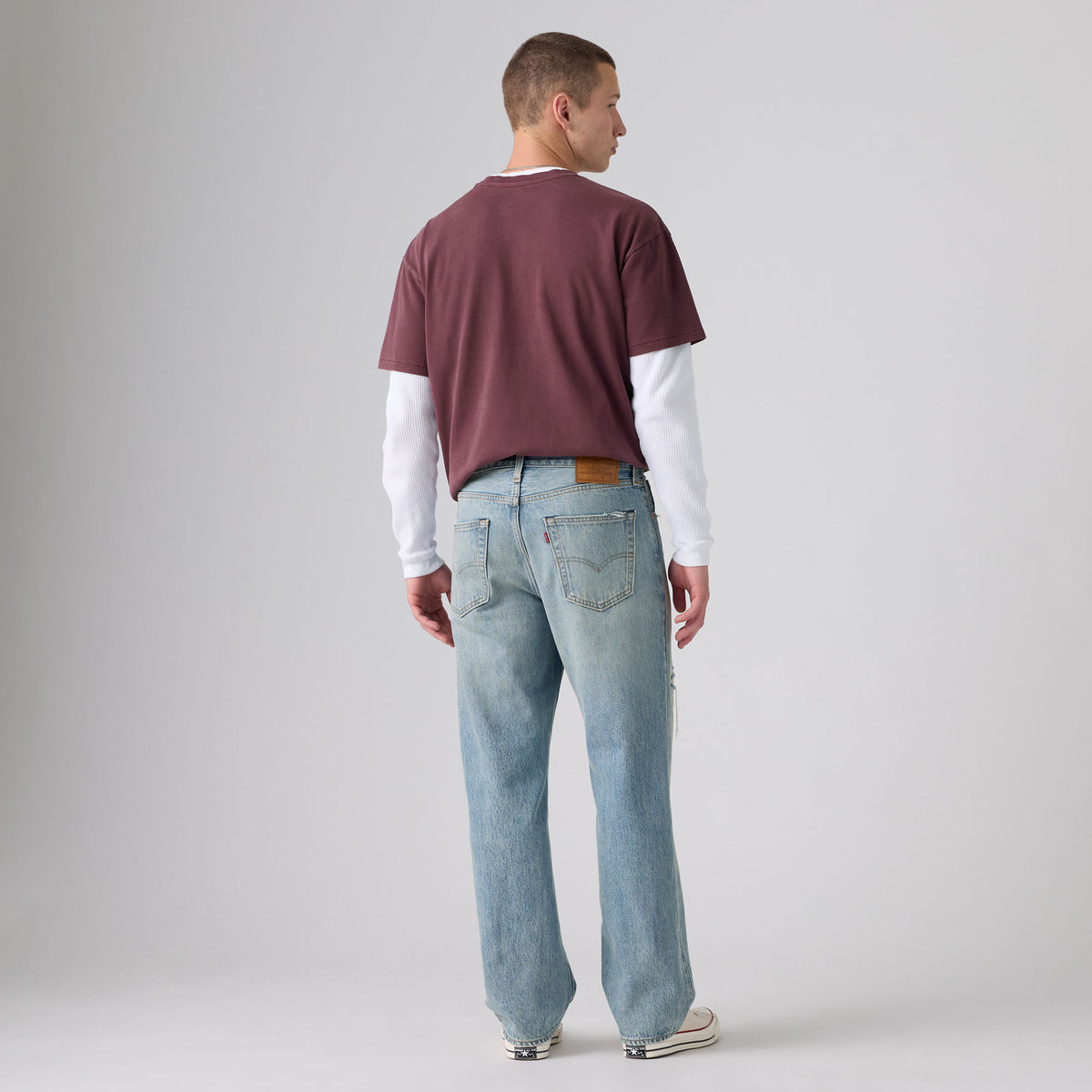 LEVI’S® MEN'S 568™ LOOSE STRAIGHT JEANS - LIGHT WASH