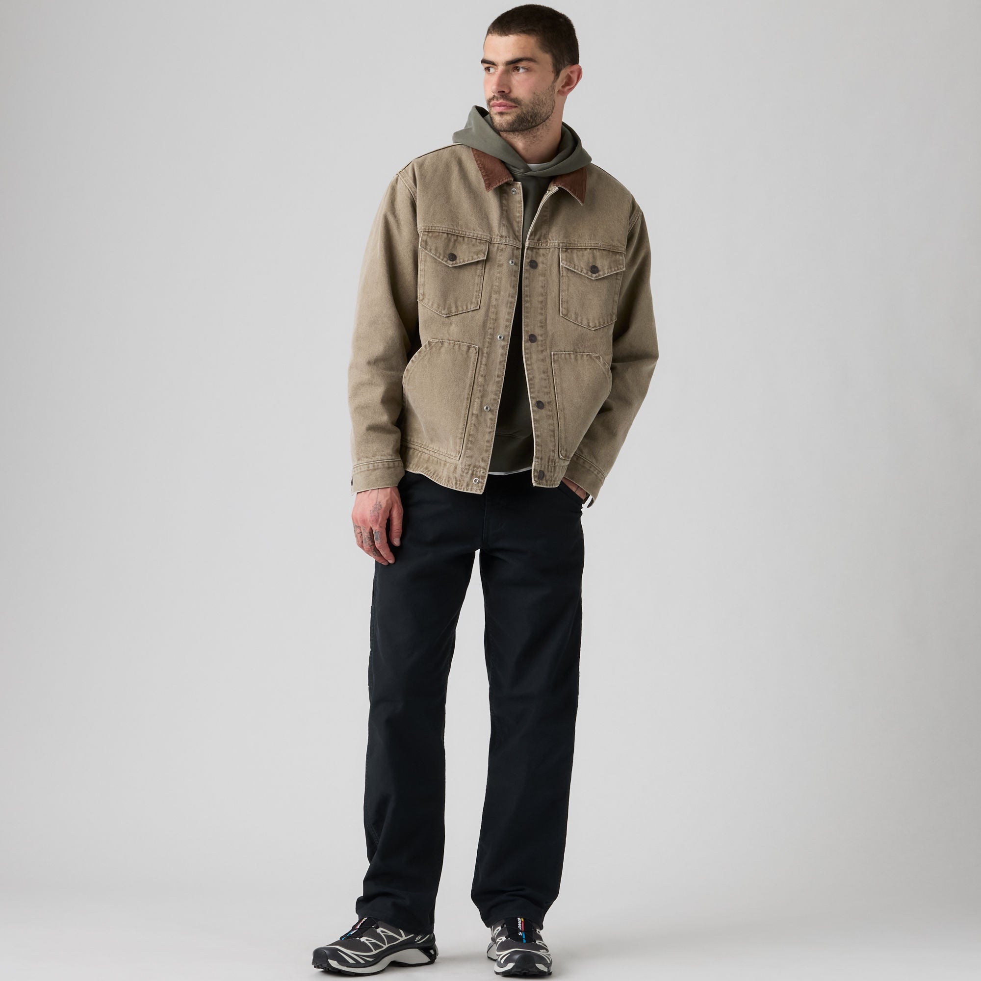 LEVI'S® MEN'S 555™ RELAXED CARPENTER - BLACK