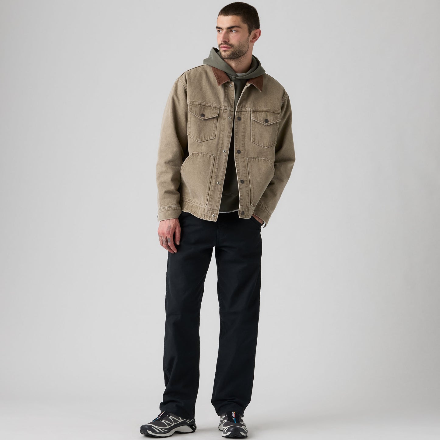 LEVI'S® MEN'S 555™ RELAXED CARPENTER - BLACK