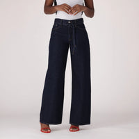 LEVI'S® WOMEN'S XL STRAIGHT - DARK INDIGO - WORN IN