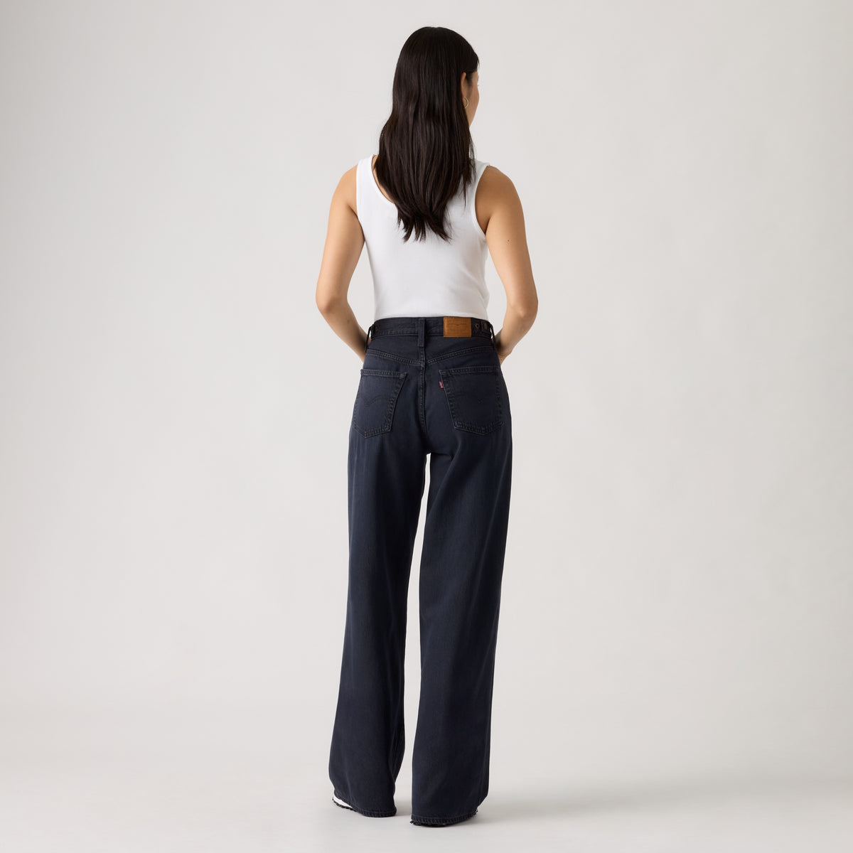 Levi's® Women's Cinch Wide-Leg Jeans - Dark Indigo - Worn In
