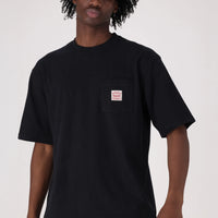 LEVI'S® MEN'S HALF-SLEEVE T-SHIRT - BLACK