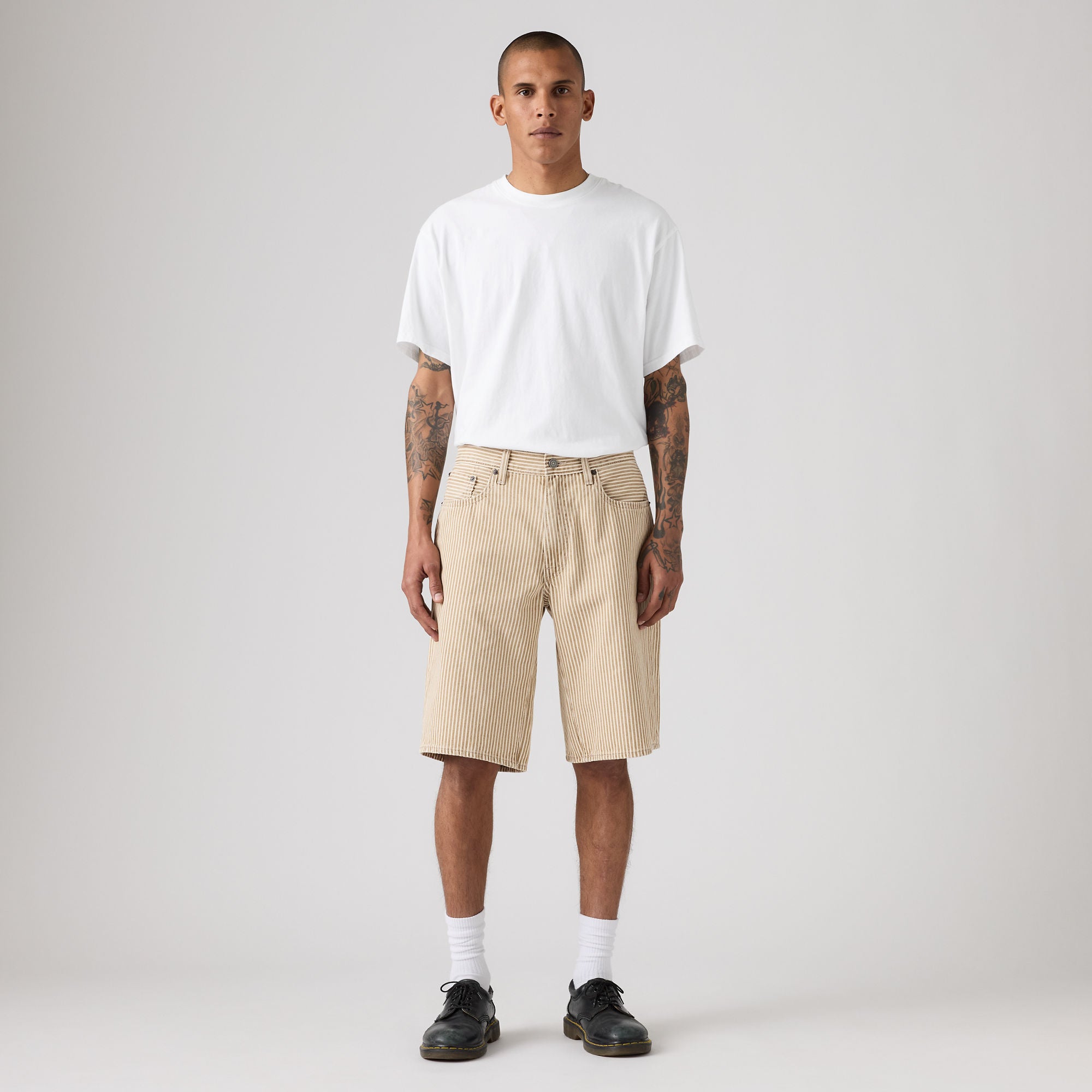 LEVI'S® MEN'S 478 BAGGY SHORTS - BROWN