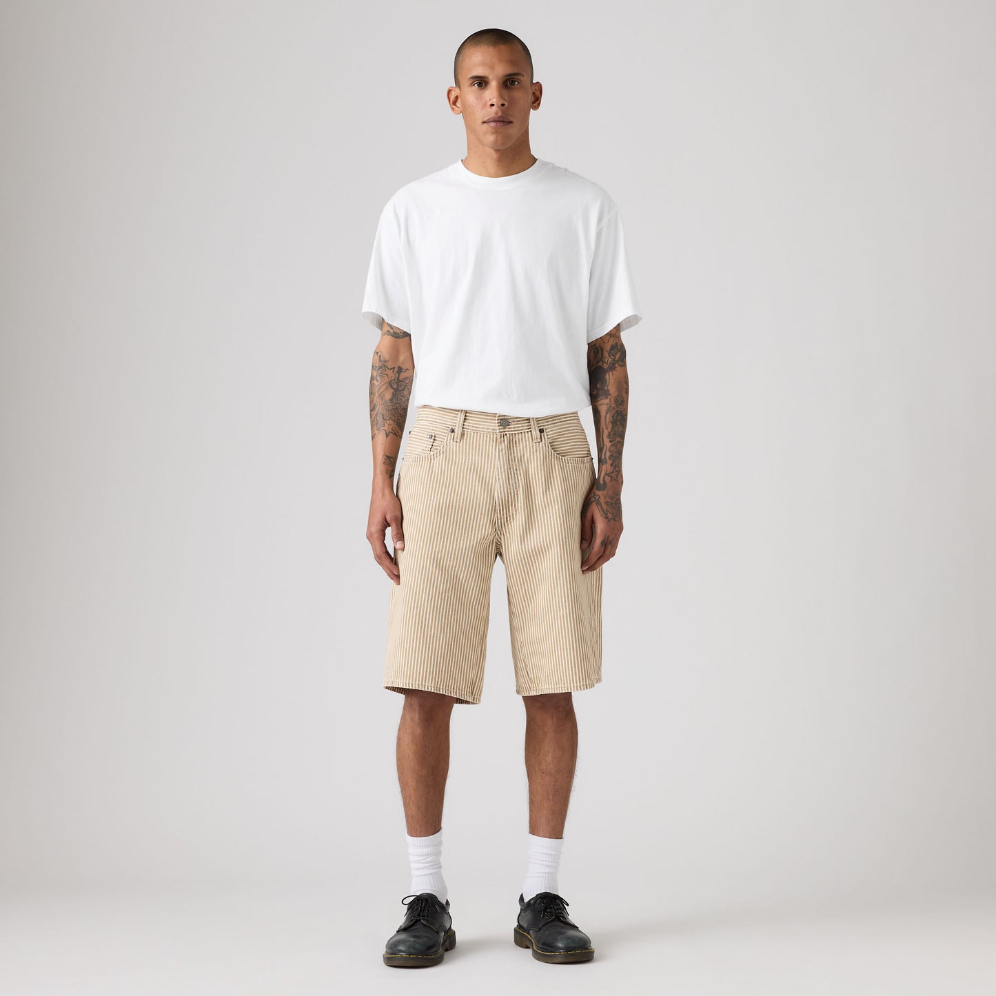 LEVI'S® MEN'S 478 BAGGY SHORTS - BROWN