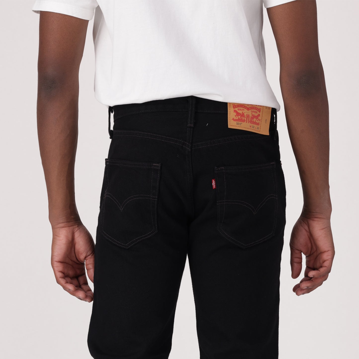 LEVI'S® MEN'S 501® ORIGINAL JEANS - BLACK