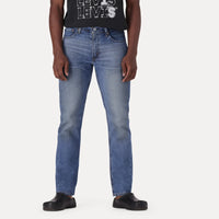 LEVI'S® MEN'S 511™ SLIM JEANS - MED INDIGO - WORN IN