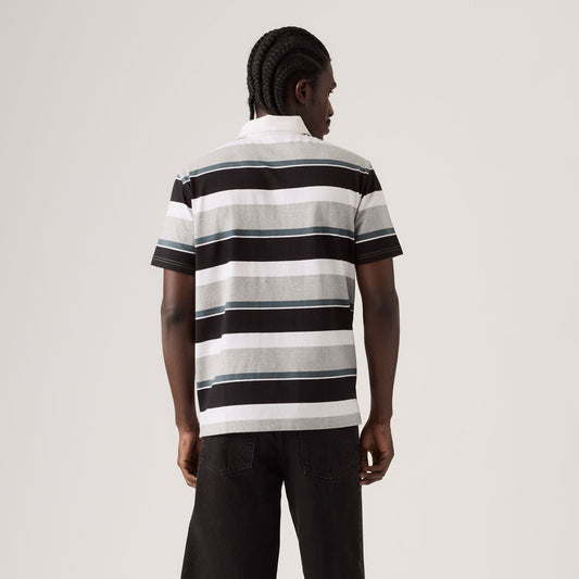 LEVI'S® MEN'S CLASSIC SHORT-SLEEVE RUGBY SHIRT - MULTI-COLOR