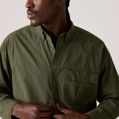 LEVI'S® MEN'S ZANDT CROPPED SHIRT - MULTI COLOUR