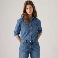 LEVI'S® WOMEN'S EVANS RELAXED WESTERN SHIRT - MULTI-COLOR