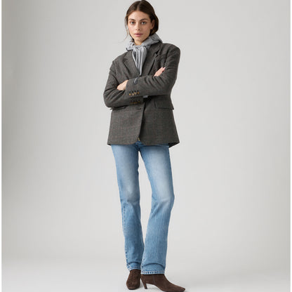 LEVI'S® WOMEN'S 501® ORIGINAL JEANS - MED INDIGO - WORN IN
