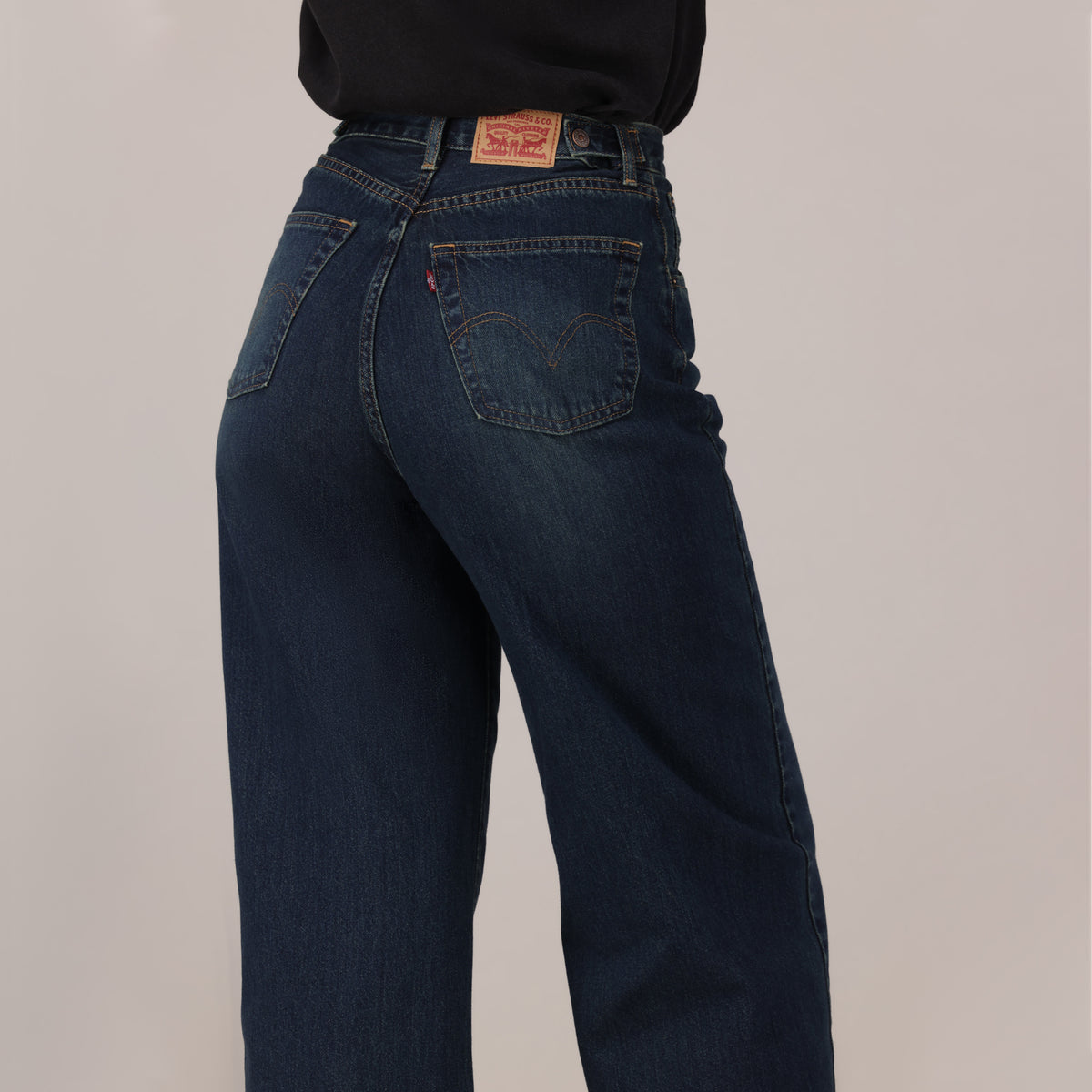 LEVI'S® WOMEN'S CINCH BAGGY JEANS - GREEN