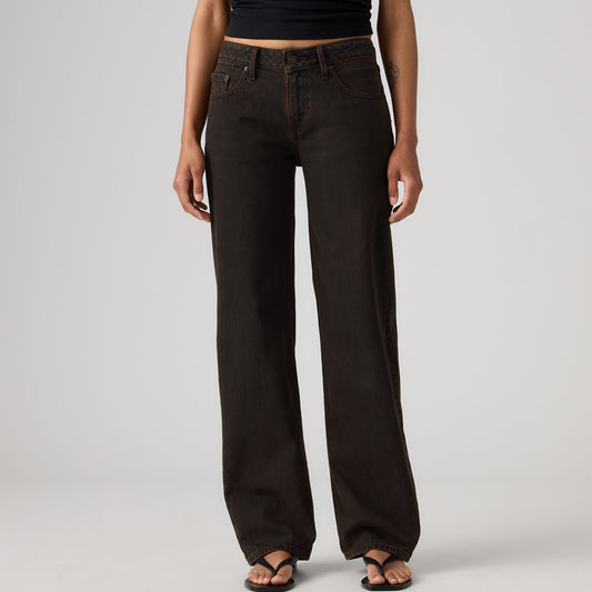 LEVI'S® WOMEN'S LOW STRAIGHT JEANS - BROWN