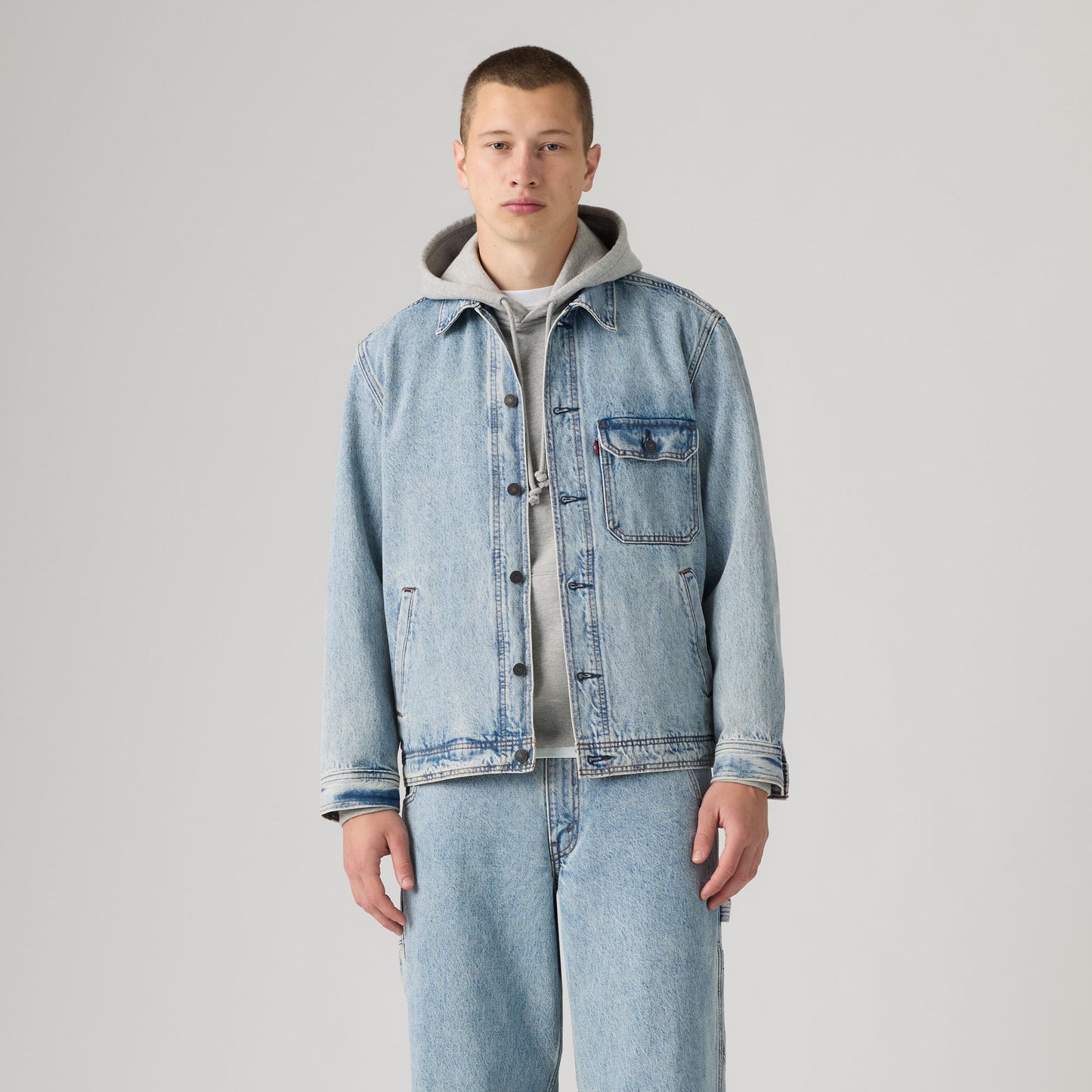 LEVI'S® MEN'S WALNUT SPRINGS TRUCKER JACKET - MULTI-COLOR