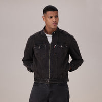 LEVI'S® MEN'S TWISTED MOTO JACKET - BLACK