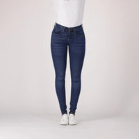 LEVI'S® WOMEN'S CURVY SUPER SKINNY  - DARK INDIGO - WORN IN