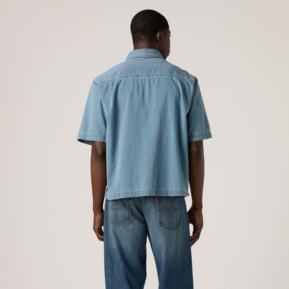 LEVI'S® MEN'S SHORT-SLEEVE BOXY WESTERN SHIRT - MULTI-COLOR