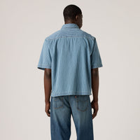 LEVI'S® MEN'S SHORT-SLEEVE BOXY WESTERN SHIRT - MULTI-COLOR