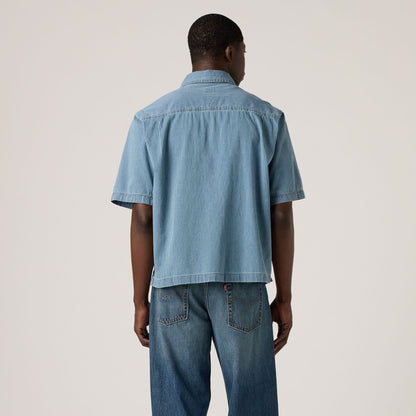 LEVI'S® MEN'S SHORT-SLEEVE BOXY WESTERN SHIRT - MULTI-COLOR