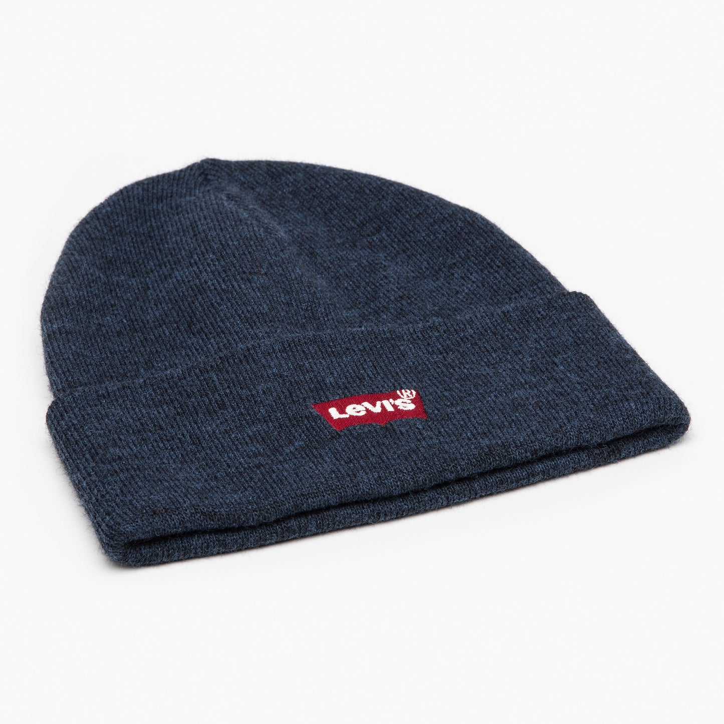 LEVI'S® MEN'S EMBROIDERED LOGO BEANIE - BLUE
