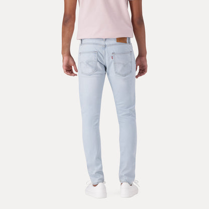 LEVI'S® MEN'S 512™ SLIM TAPER JEANS - LIGHT INDIGO - WORN IN
