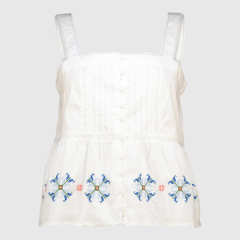 LEVI'S® WOMEN'S MIMI BLOUSE - BLUE