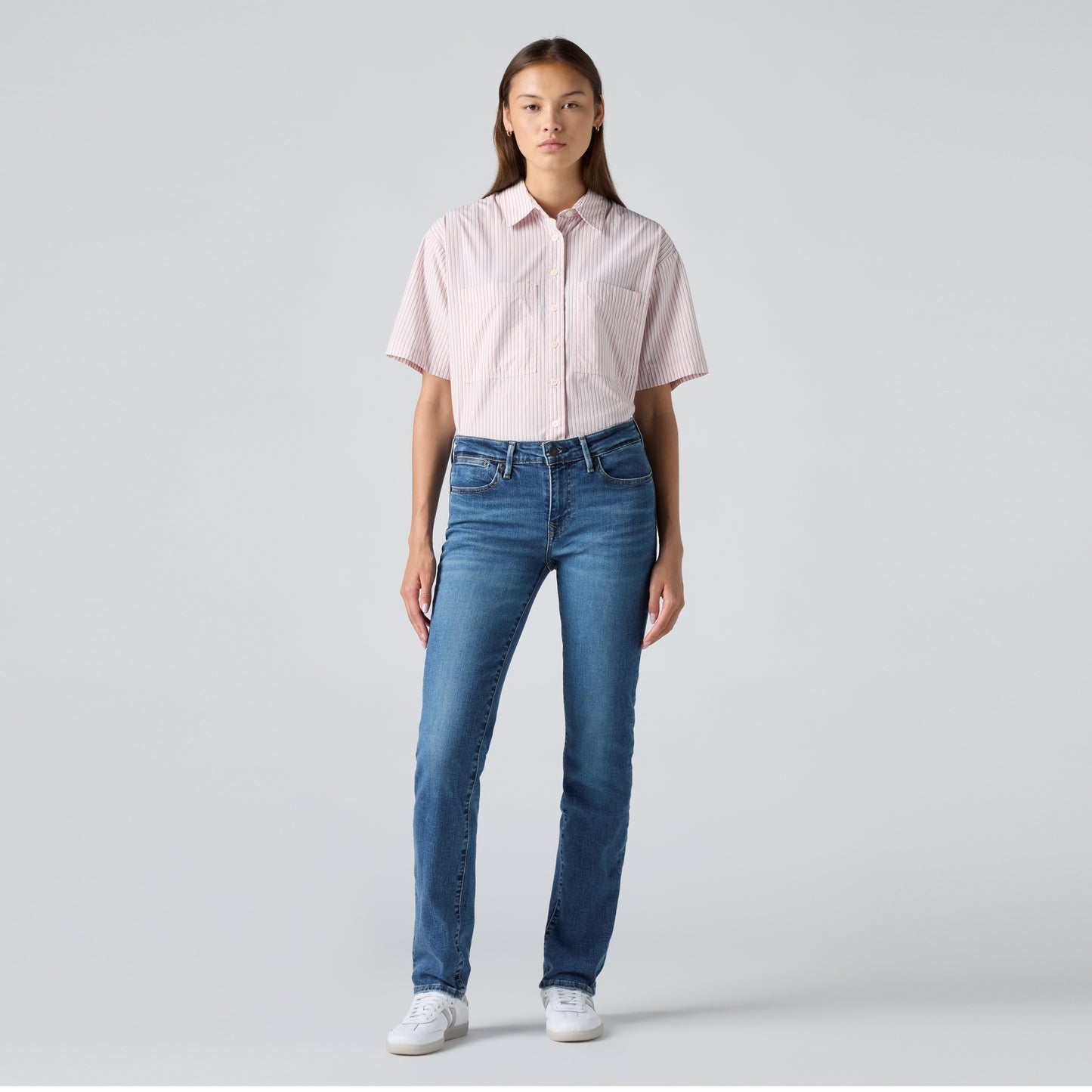 LEVI'S® WOMEN'S XL STRAIGHT - LIGHT INDIGO - FLAT FINISH