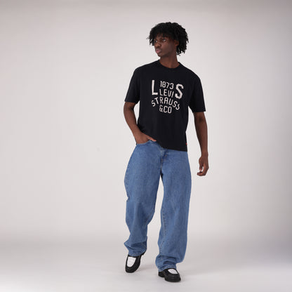 LEVI'S® MEN’S 578™ BAGGY JEANS - MED INDIGO - WORN IN