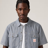 LEVI'S® MEN'S SHORT-SLEEVE WORKER SHIRT - MULTI COLOUR