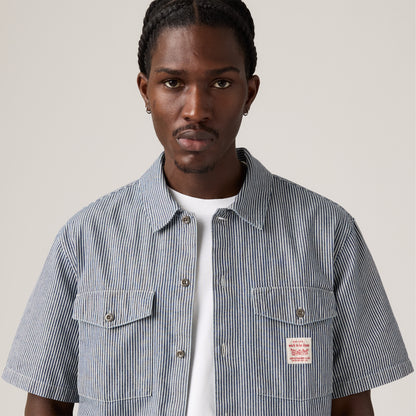 LEVI'S® MEN'S SHORT-SLEEVE WORKER SHIRT - MULTI COLOUR