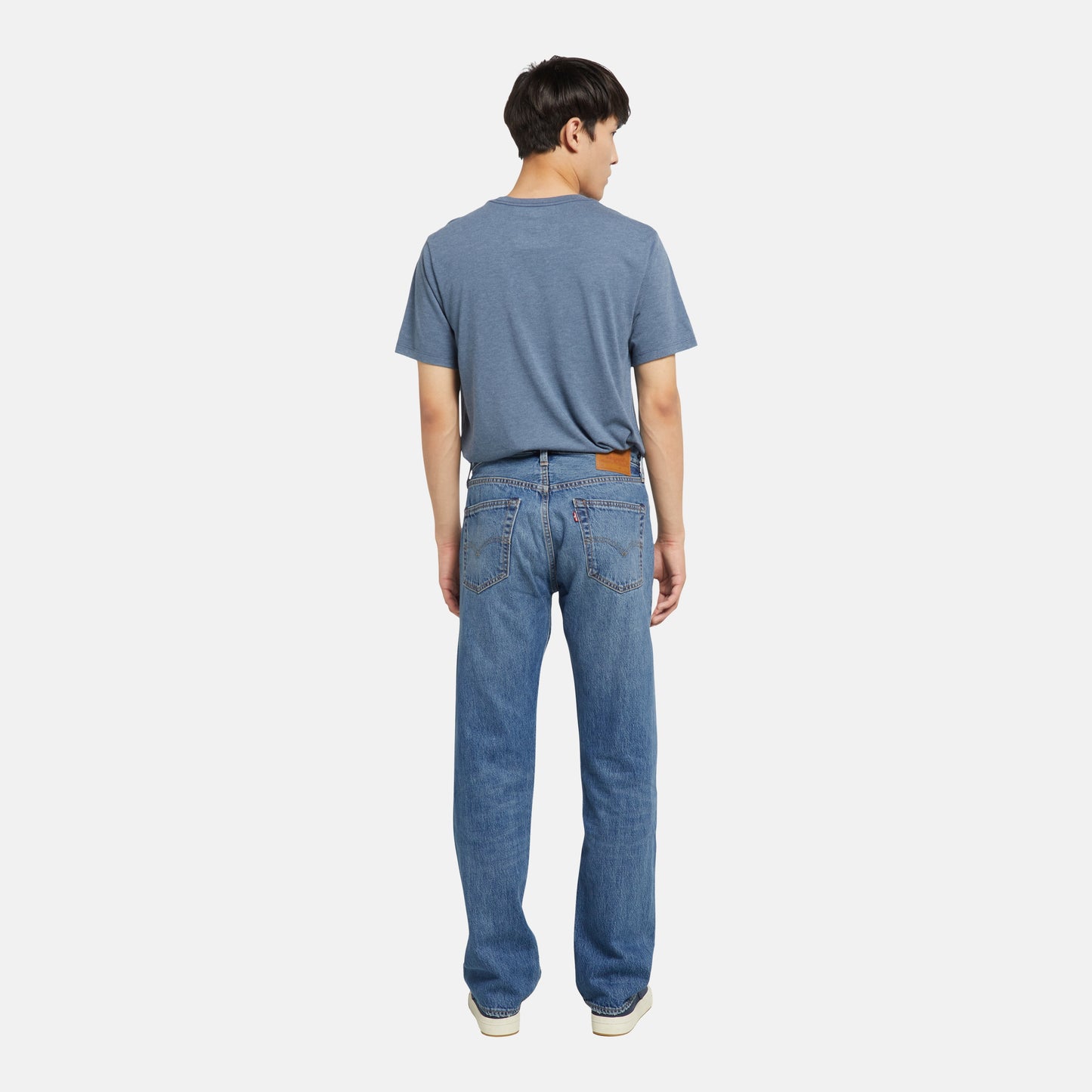 LEVI'S® MEN'S 501® ORIGINAL SELVEDGE JEANS - MEDIUM WASH
