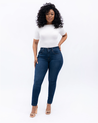 Curvy High Rise Super Skinny