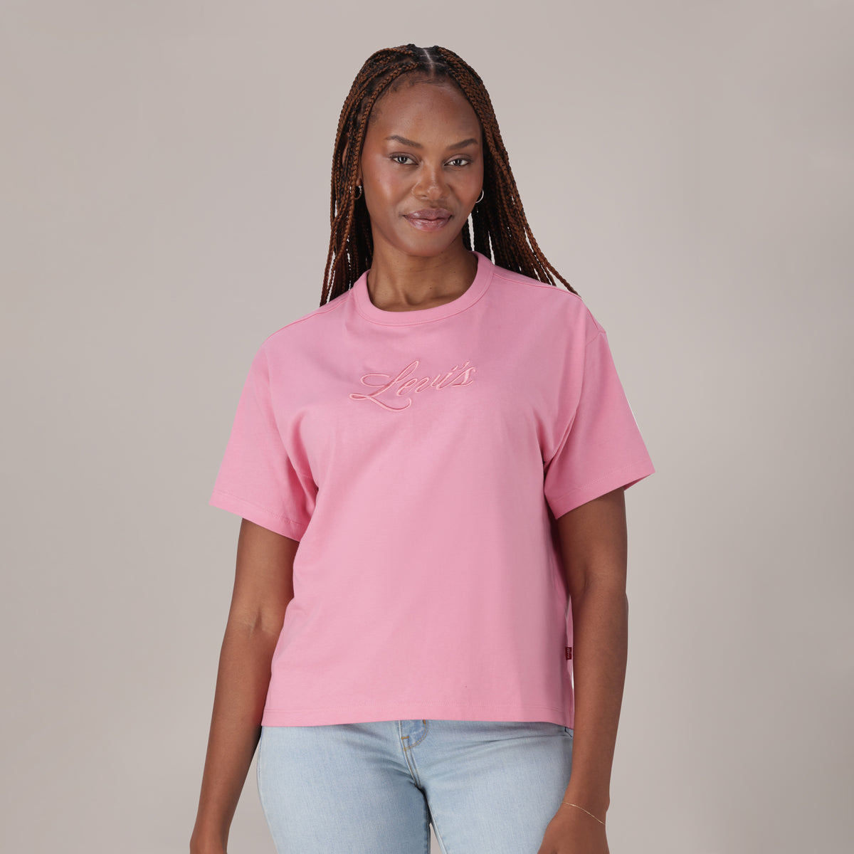 Levi's® Women's Graphic Vintage Short-Sleeve Tee - Pink