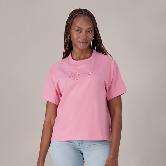Levi's® Women's Graphic Vintage Short-Sleeve Tee - Pink