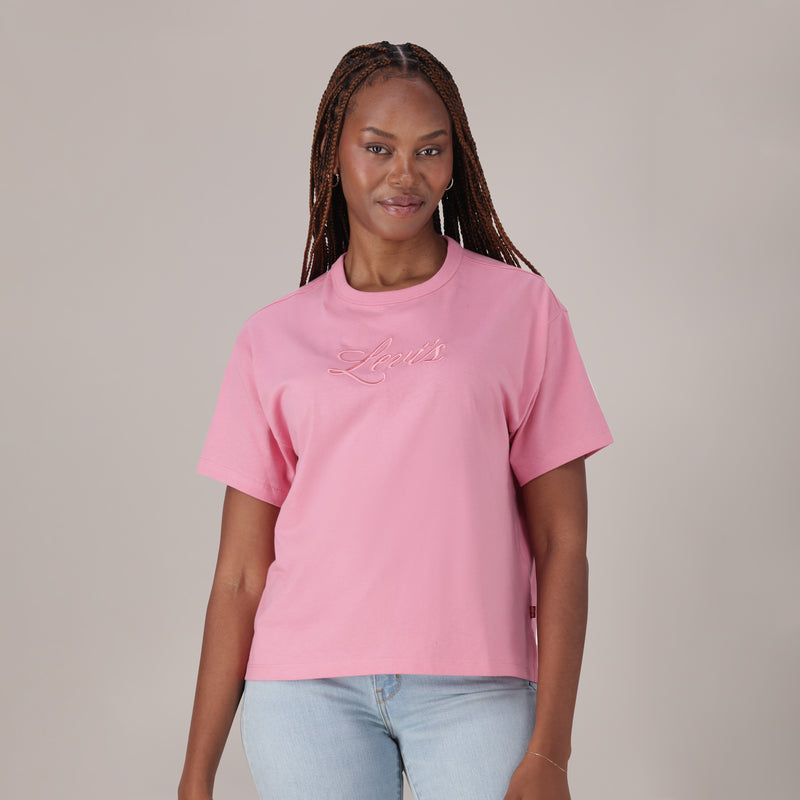 Levi's® Women's Graphic Vintage Short-Sleeve Tee - Pink