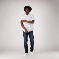 LEVI'S® MEN'S 502™ TAPER JEANS - DARK INDIGO - WORN IN