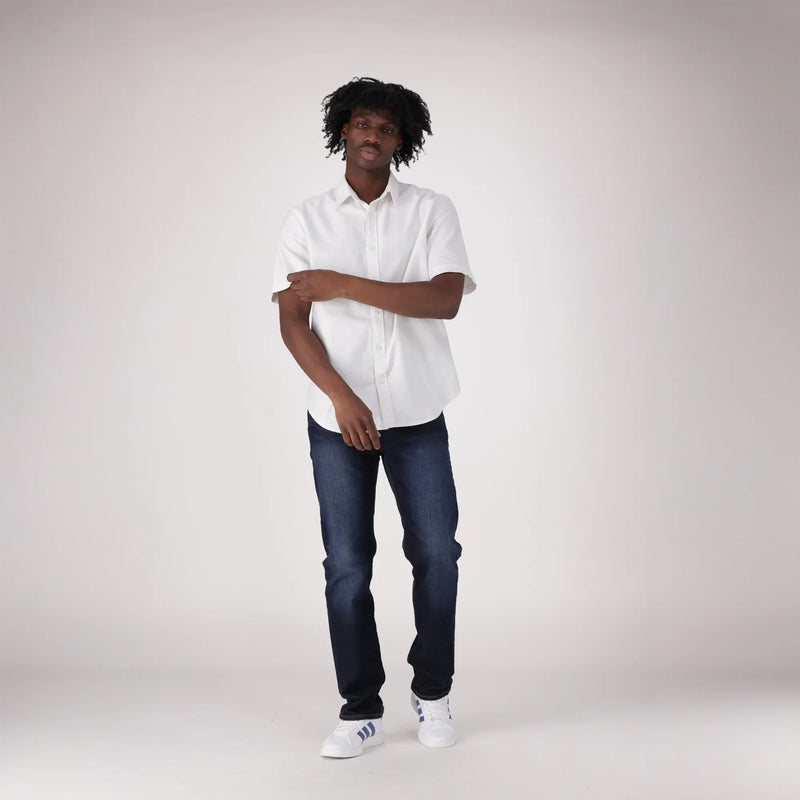 LEVI'S® MEN'S 502™ TAPER JEANS - DARK INDIGO - WORN IN