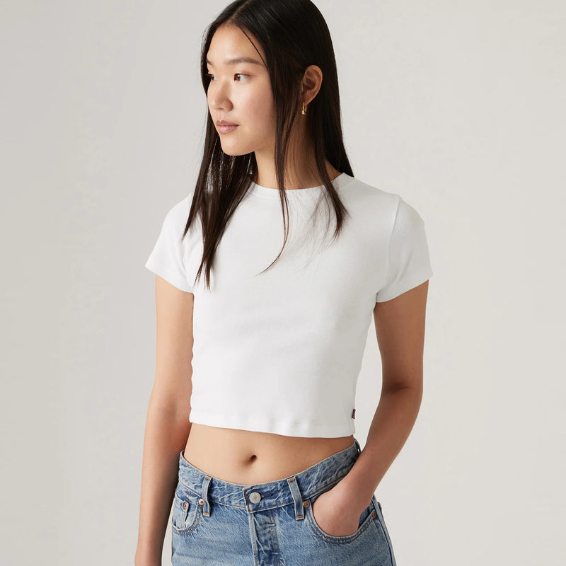 LEVI'S® WOMEN'S ESSENTIAL SPORTY T-SHIRT - WHITE
