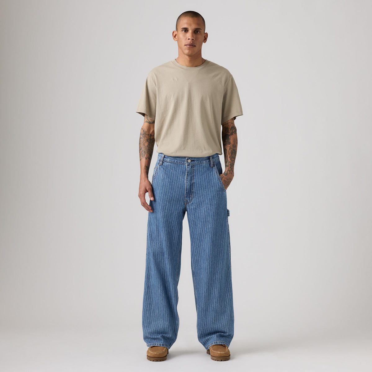 LEVI'S® MEN'S EXTRA BAGGY UTILITY - MEDIUM WASH