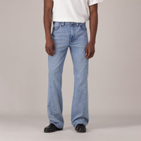 LEVI'S® MEN'S TWISTED SLIM KICK FLARE JEANS - MED INDIGO - WORN IN