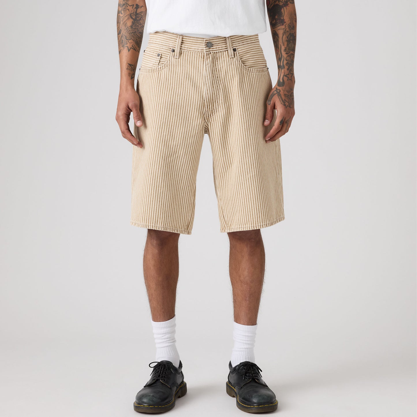 LEVI'S® MEN'S 478 BAGGY SHORTS - BROWN
