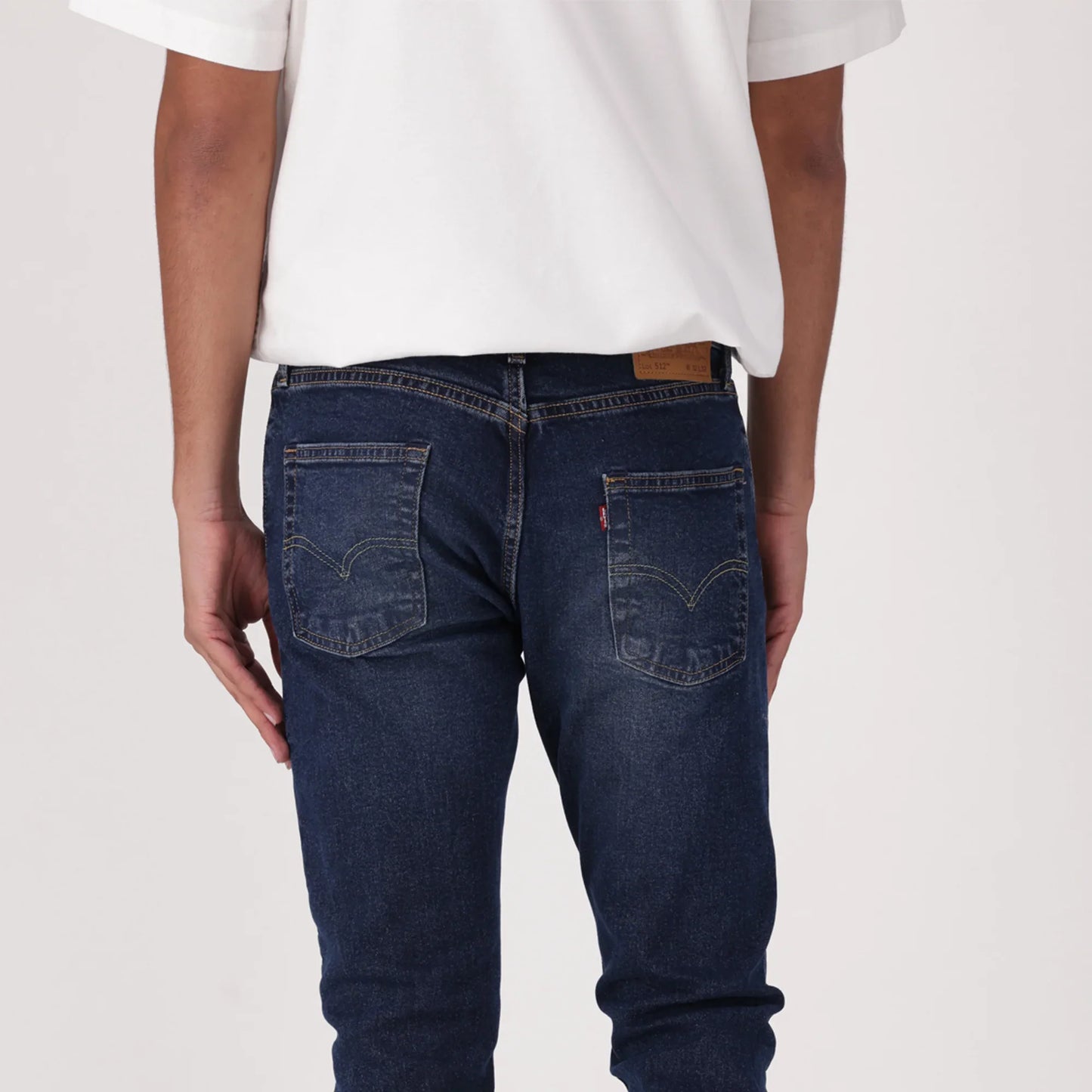 LEVI'S® MEN'S 512™ SLIM TAPER JEANS - DARK INDIGO WORN IN